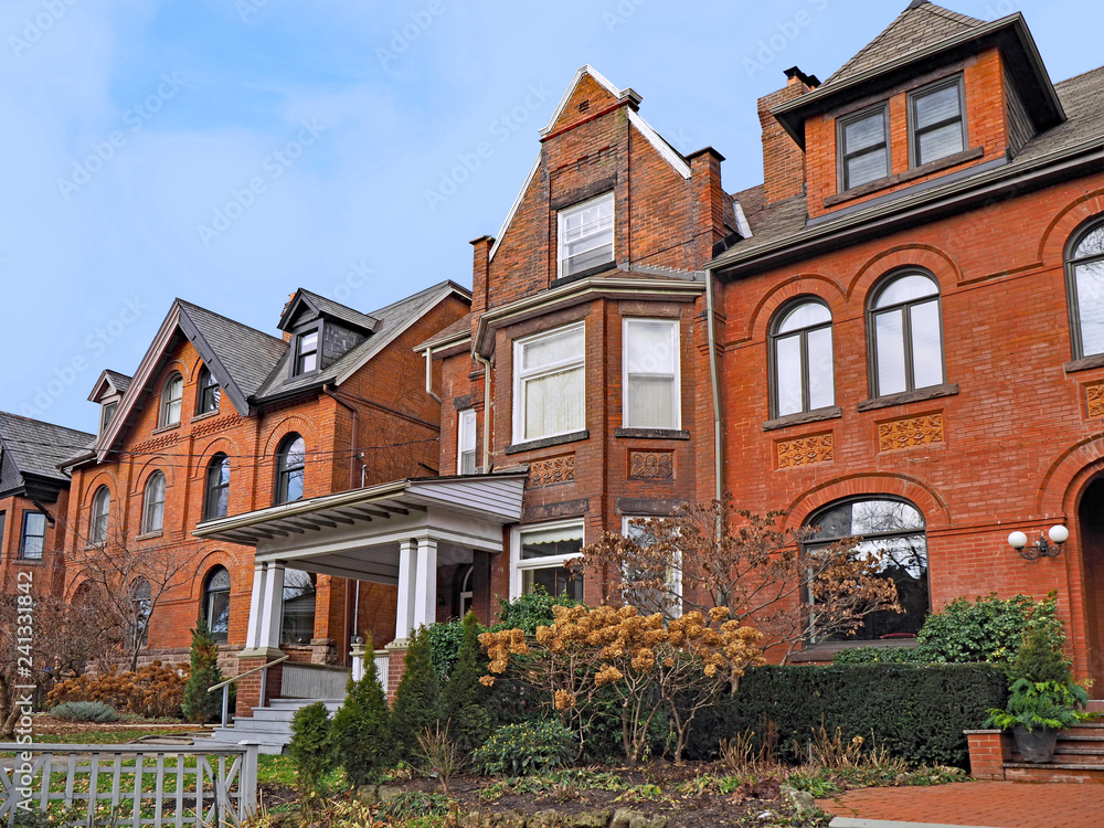 large brick Victorian houses with gables and dormer windows large brick Victorian houses with gables and dormer windows