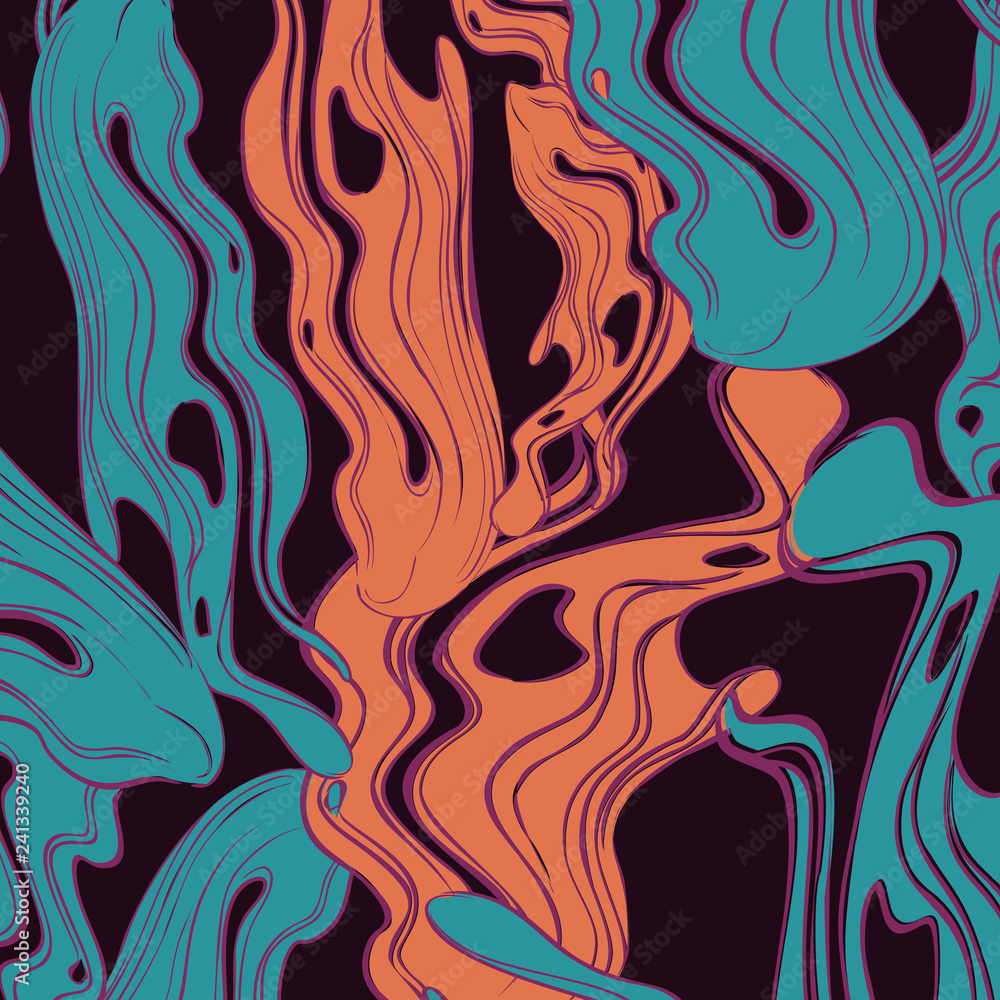 Dynamic liquid elemnts decortion. Abstract shapes contemporary pattern. Retro art for covers, banners, flyers and posters, presentations. Eps10 vector illustrations. Dynamic liquid elemnts decortion. Abstract shapes contemporary pattern. Retro art for covers, banners, flyers and posters, presentations. Eps10 vector illustrations.