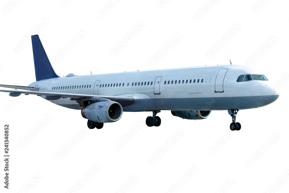Big jet on white background. Isolated. Big jet on white background. Isolated.