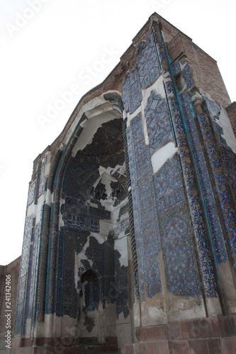 Photography mosquée bleue, Tabriz, Iran