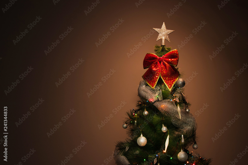 A small christmas tree