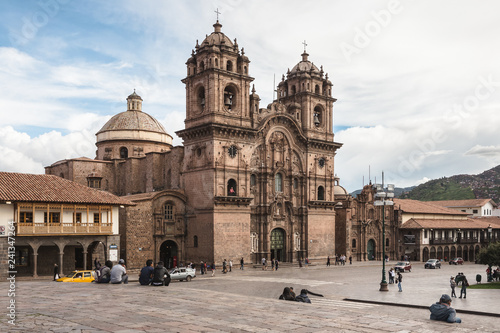 Cathedral of Cusco in Peru