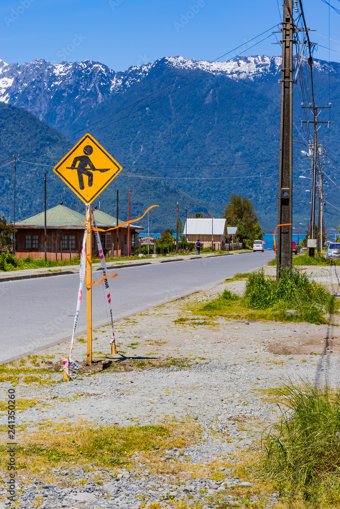 道路標識工事中stock Photo Adobe Stock