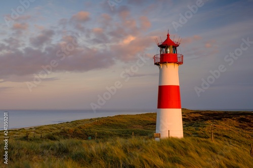 List Ost Lighthouse, Sylt, Schleswig-Holstein, Germany photo