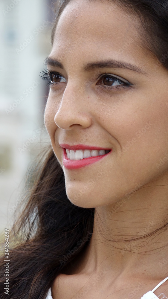 Fotografie Female With A Happy Face