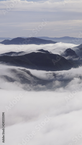 Above the clouds III - Montserrat