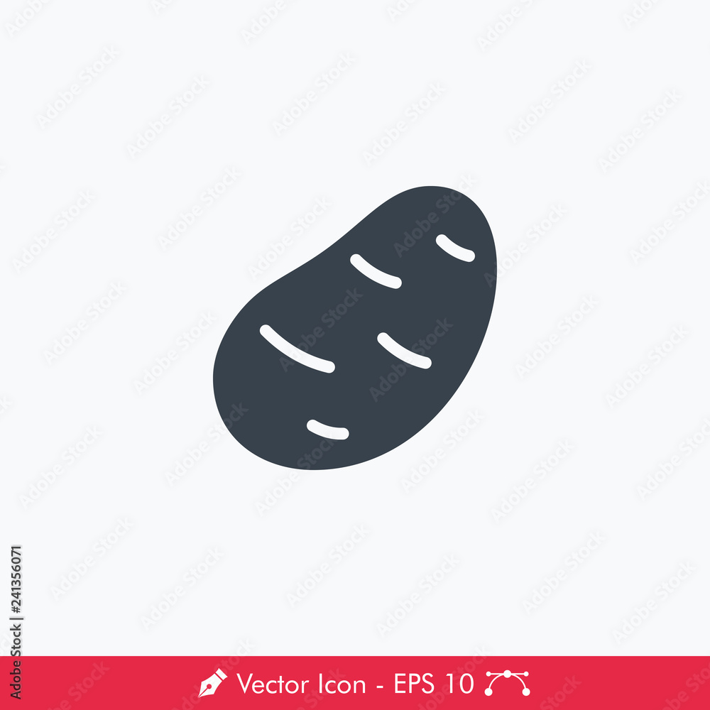Potato Icon / Vector Potato Icon / Vector