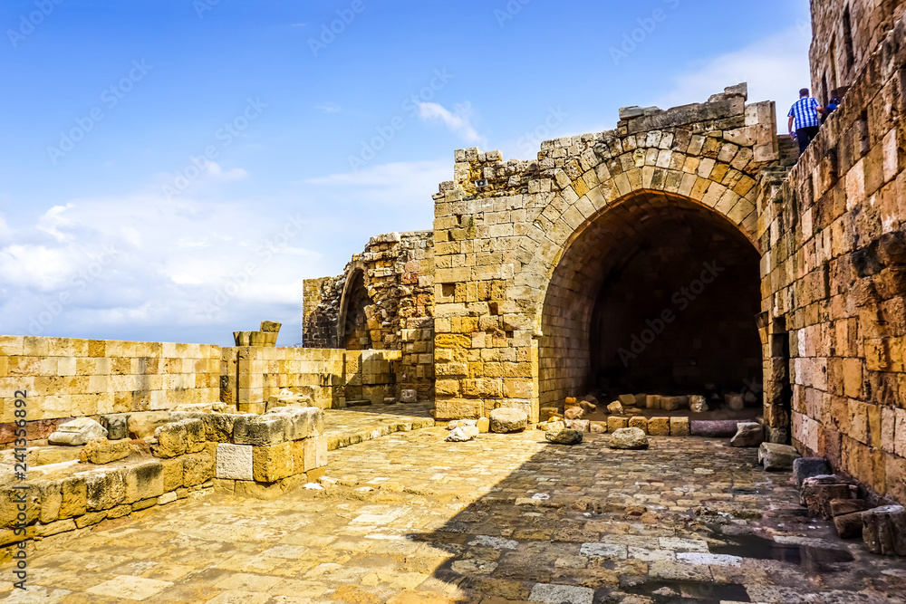 Sidon Crusaders Sea Castle 06