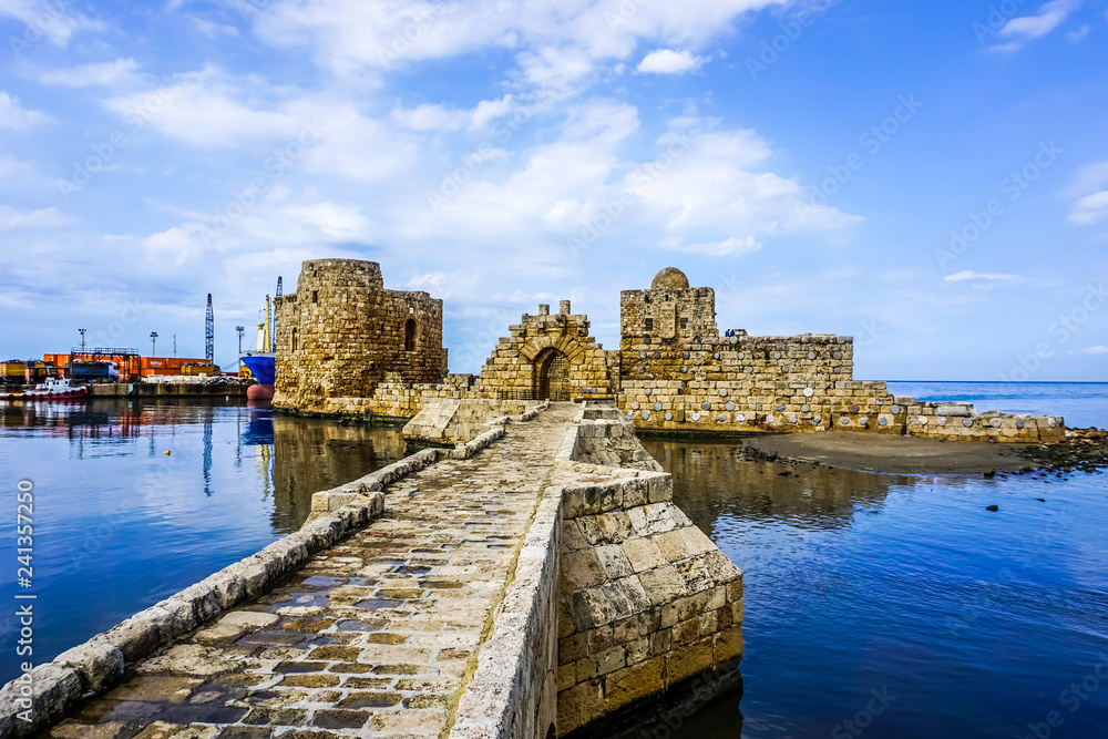 Sidon Crusaders Sea Castle 17