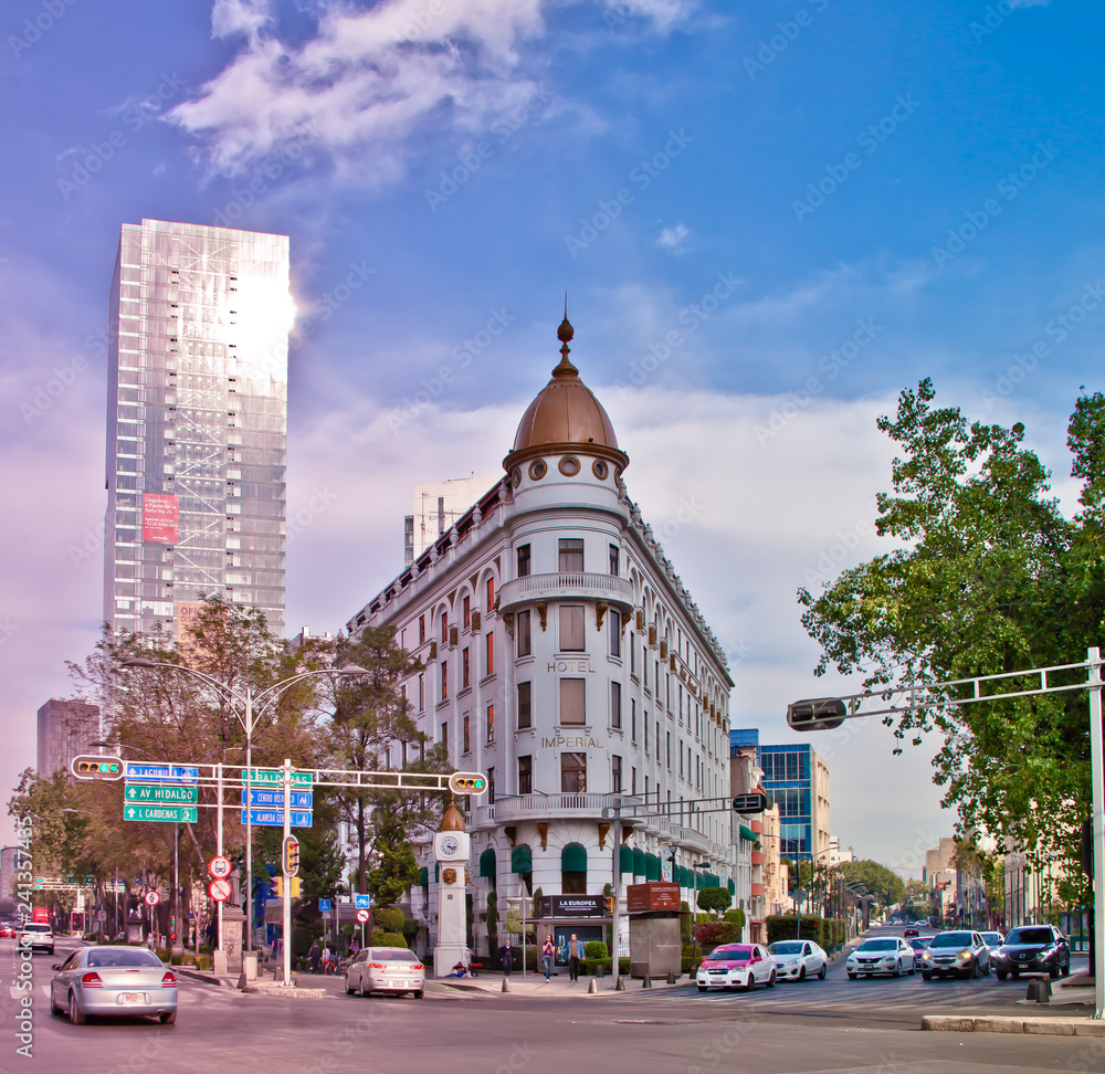 Naklejka premium ciudad de mexico