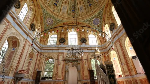 Istanbul Ottoman Altunizade Mosque Entering Between Doors photo