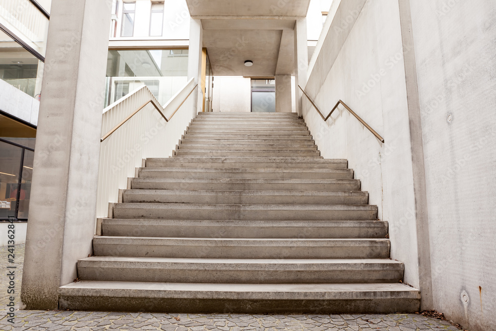 Fototapeta premium staircase in city