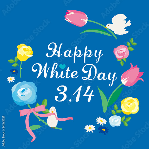 ホワイトデー　イメージイラスト