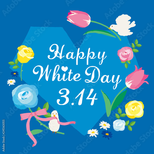 ホワイトデー　イメージイラスト