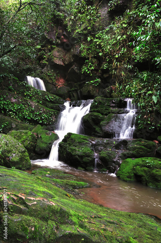 Waterfall in deep forest