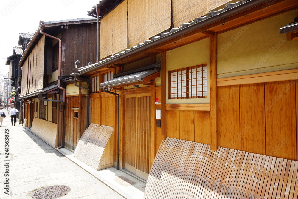 Obraz premium Kyoto Machiya