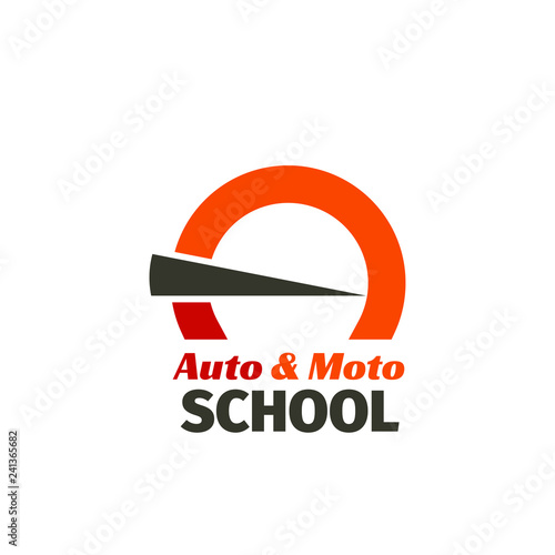 Emblem for auto driving school