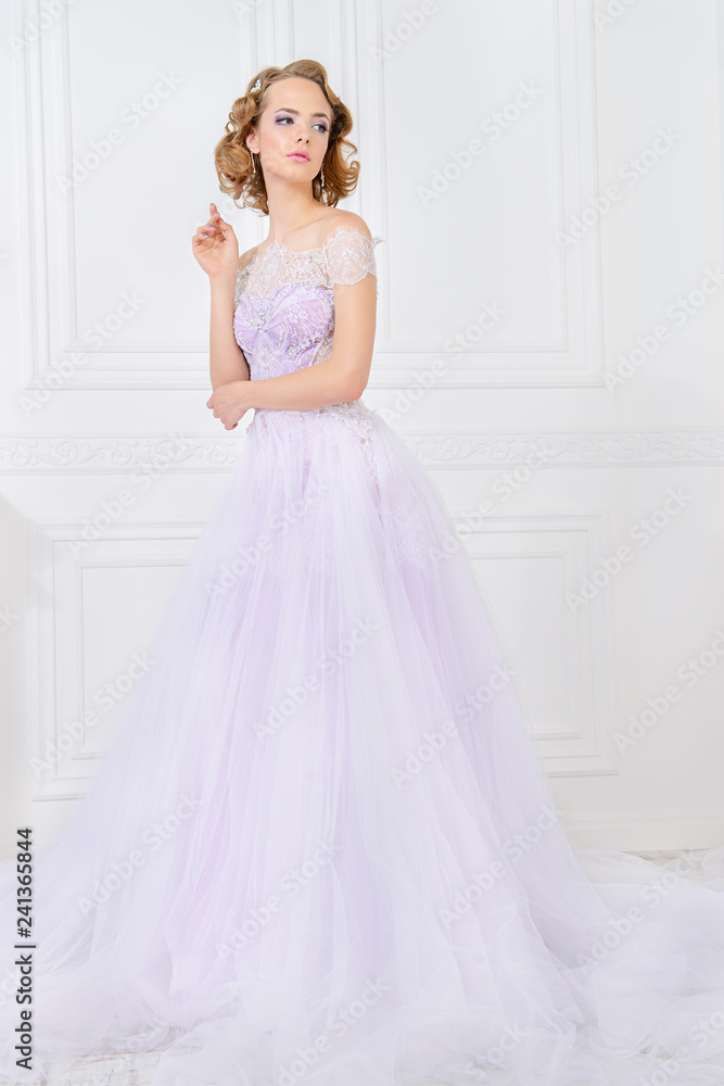 elegant lady in in wedding dress elegant lady in in wedding dress