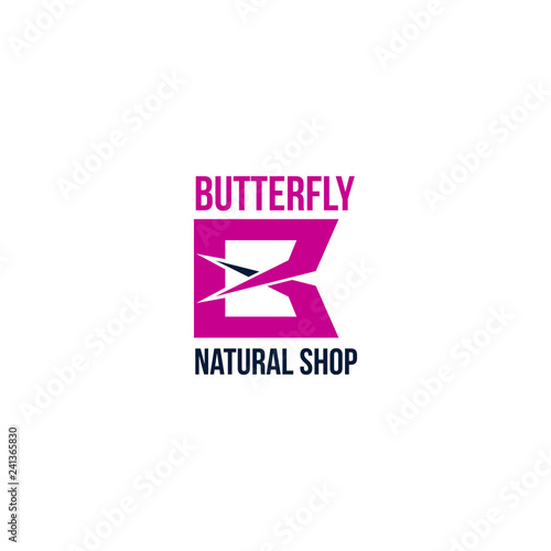 Emblem for natural shop