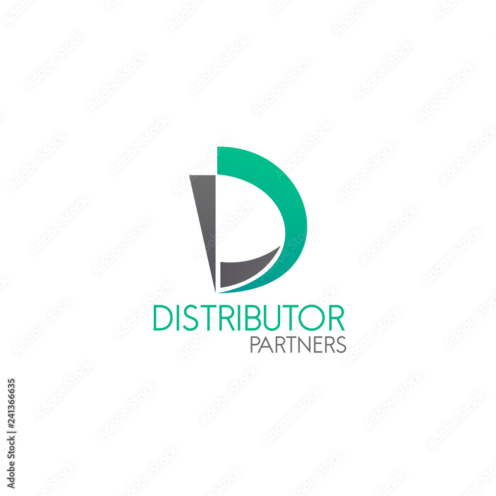 Distributor partners vector design Distributor partners vector design