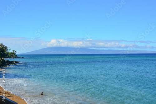 Kahana Beach  Maui  Hawaiian Islands