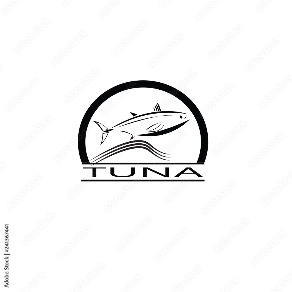 tuna logo art tuna logo art