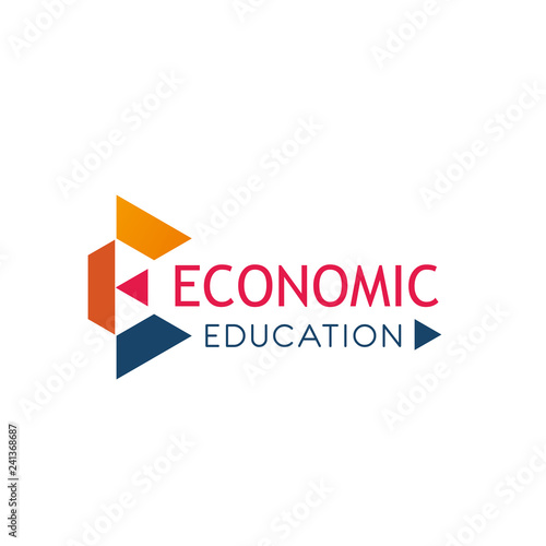 E letter vector icon for economic education Free Download E letter vector icon for economic education - GFXLoad