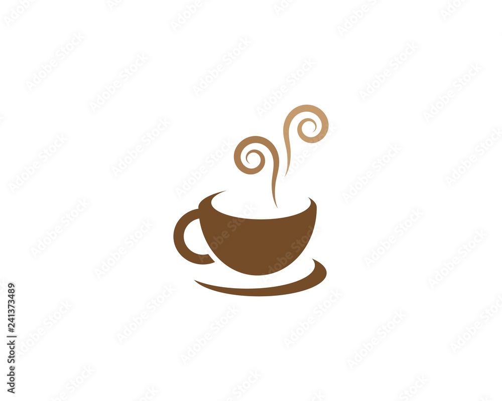 Obraz premium Coffee cup Logo