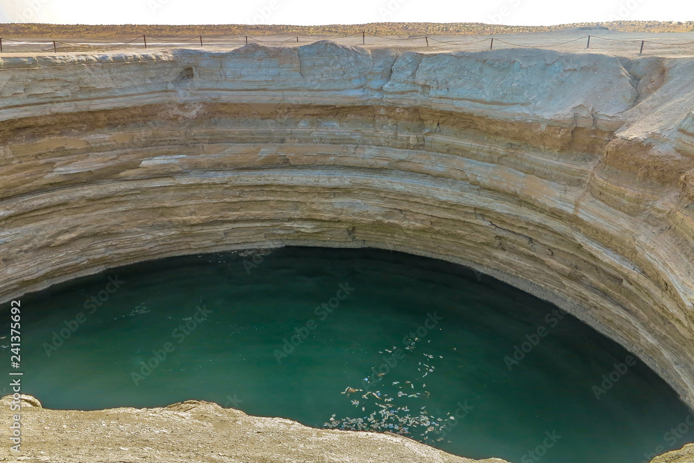 Darvaza Mud Volcano Crater 02