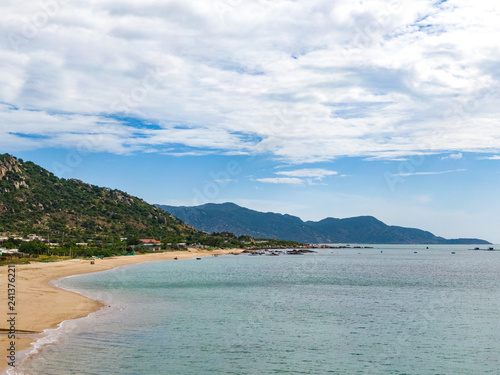 Panorama of the mountains, beach, forest © Viacheslav Sidorov