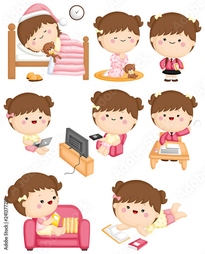 Girl Daily Activities