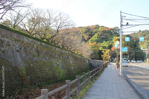 Kagoshima Castle, the residence of the Shimazu family
