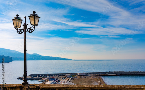 Marina of Meta Village, from Sorrento Peninsula, Italy