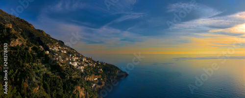 Conca dei Marini village  from Amalfi Coast  Italy