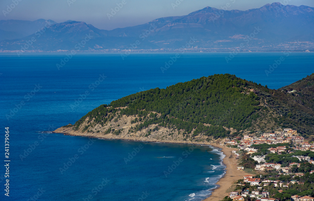 Tresino Mountain, in St. Mary Castellabate, Cilento Coast, Italy