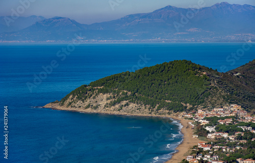 Tresino Mountain, in St. Mary Castellabate, Cilento Coast, Italy