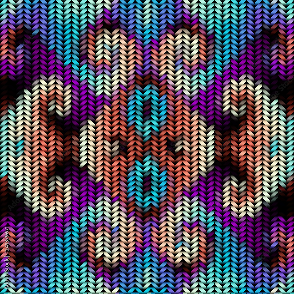 Imitation Sweater knit Melange effect Vector Illustration. Imitation Sweater knit Melange effect Vector Illustration.