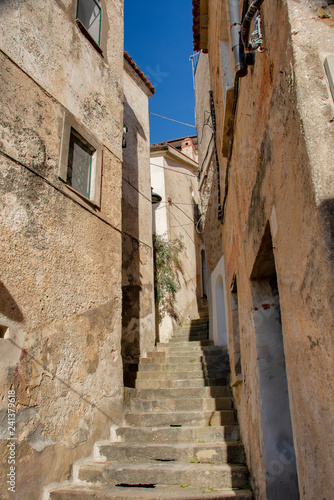 Typical alley of an italian village