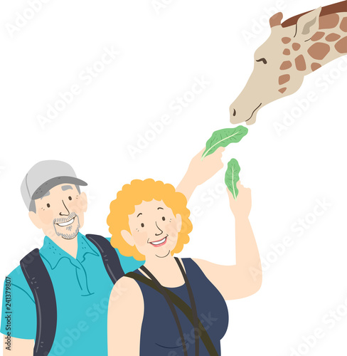 Senior Couple Wildlife Sanc...