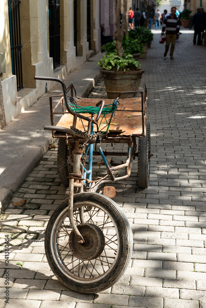 Lasten Fahrrad in Havanna