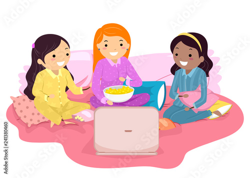 Stickman Teen Girls Watch M...