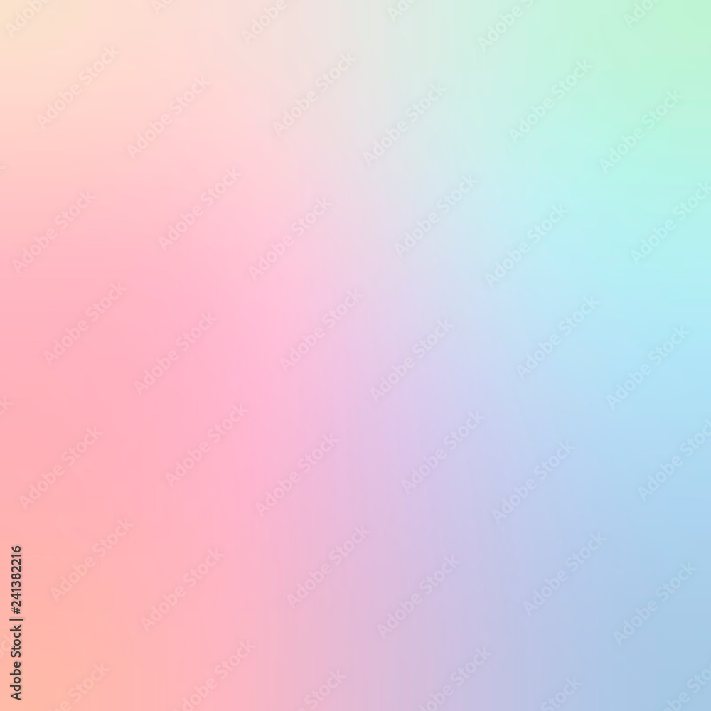 Colorful holographic gradient background design - obrazy, fototapety, plakaty 