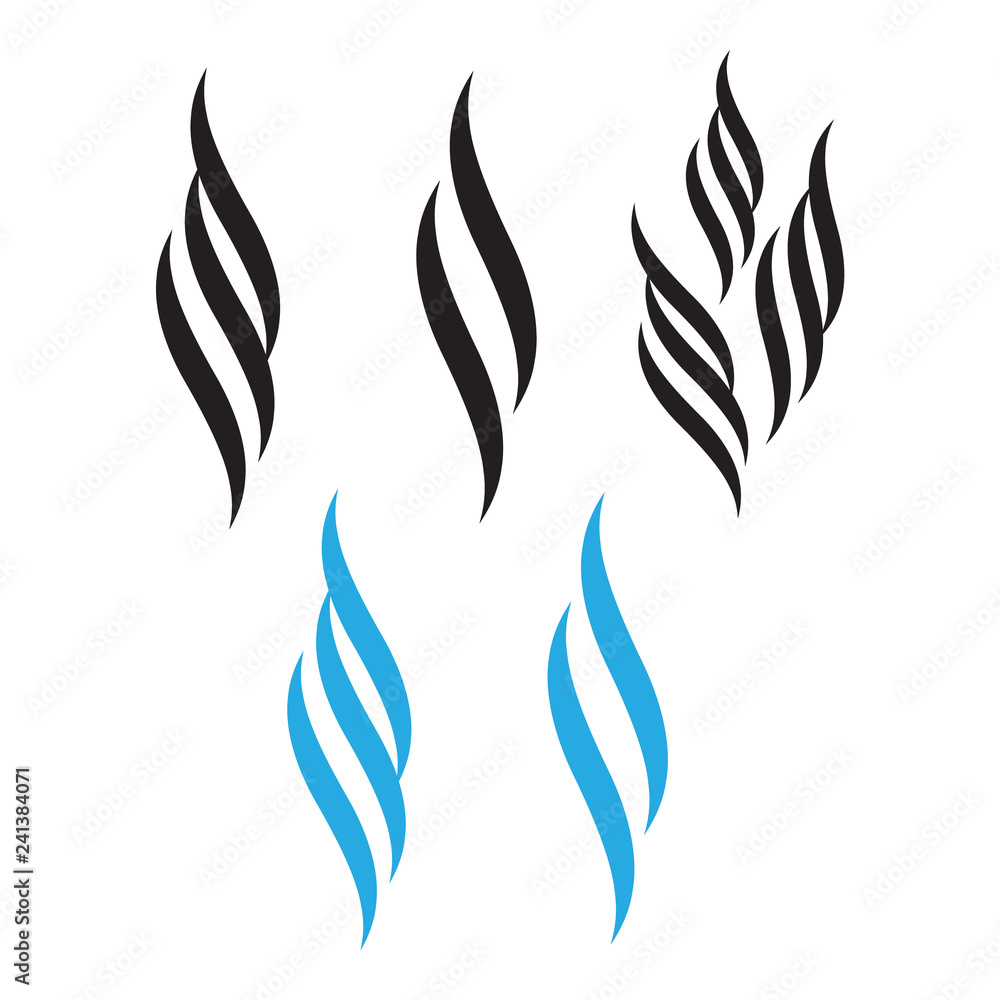 Fire tattoo. Fire flames monochrome tattoo vector set Fire tattoo. Fire flames monochrome tattoo vector set