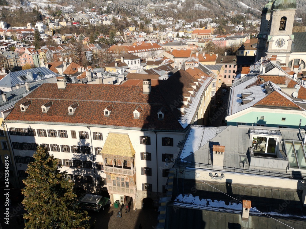 Innsbruck bei Traumwetter im Winter