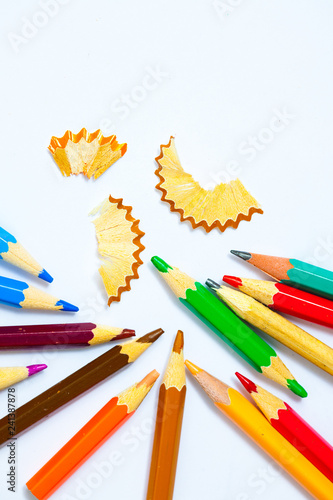 vintage colored pencils