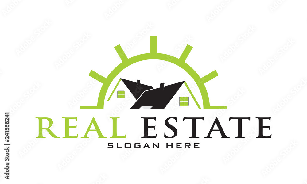 Fototapeta premium Real estate logo