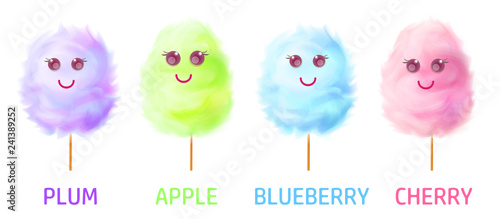 Funny Cotton Candy Set