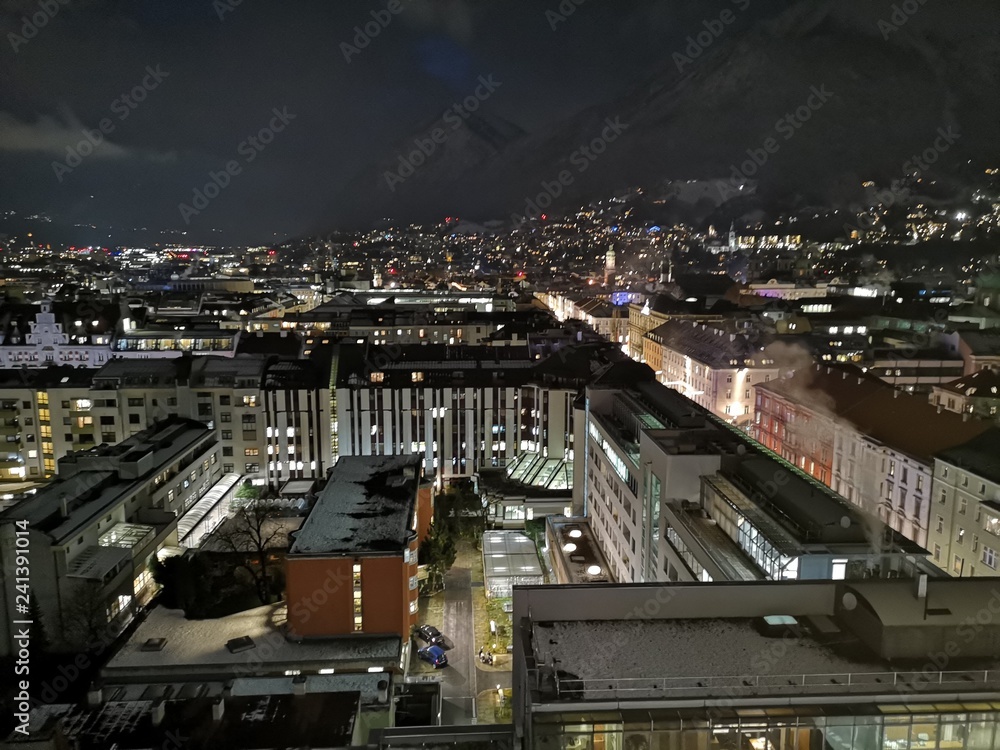 Obraz premium Innsbruck von Oben