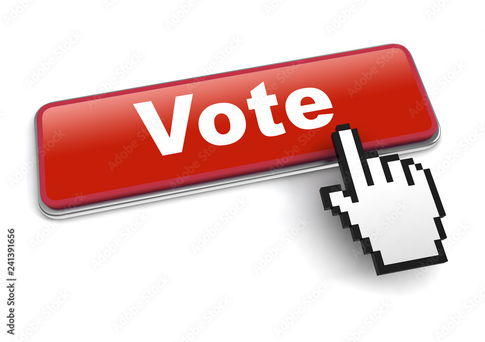 vote concept 3d illustration isolated vote concept 3d illustration isolated