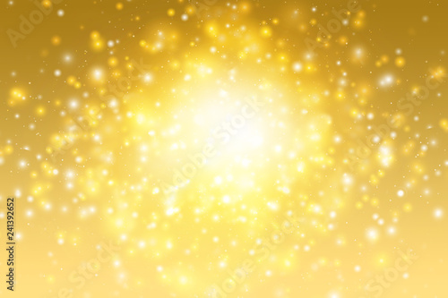 Gold christmas background